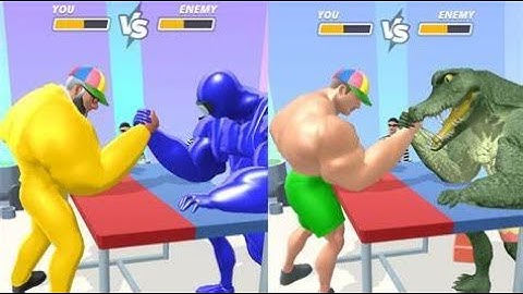 MUSCLE RUSH Game All levels Mobile Gameplay Walkthrough Update Level