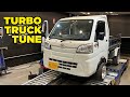 Turbo Kei Truck on the Dyno ready to go bush