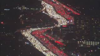 Gridlock Traffic in West LA highways