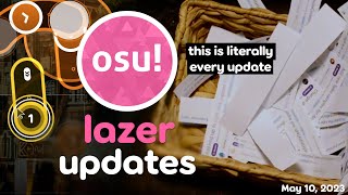 lazer updates - May 11, 2023