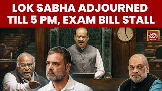 Lok Sabha Adjourned Till 5 PM as Government Pushes Debate on Tougher Public Exam Bill