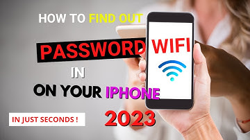 How to check wifi password in Iphone   (2023) #shorts #shortvideo