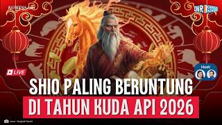 🔴LIVE Imlek 2026, Apa Shio Paling Cuan di Tahun Kuda Api? | Obrolan Newsroom