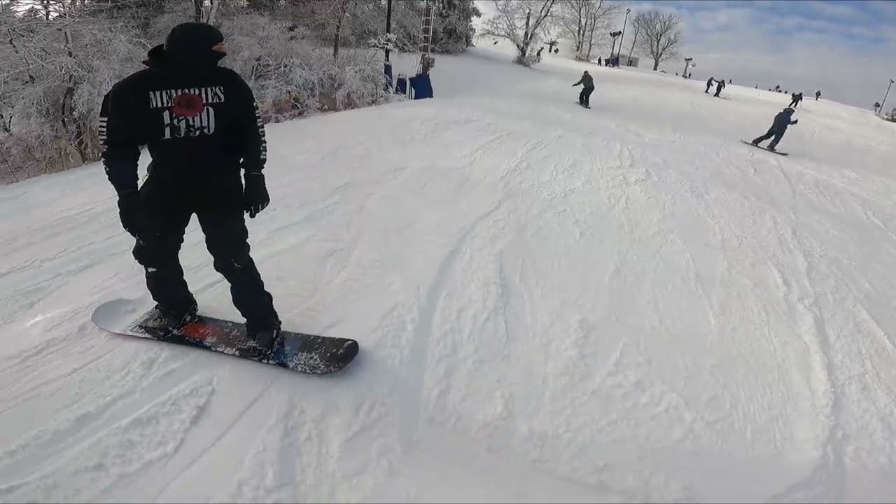 Teaching a Jerry How to Snowboard