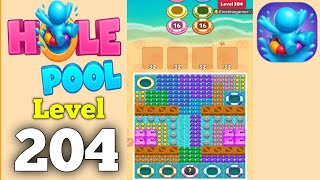 Hole Pool All People Level 204 Hard Level Walkthrough Solution