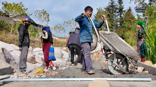 “ Đường Đoàn Kết “ Không Tin Nổi! 400m Đường Được Làm Xong Chỉ Nhờ Sức Người!