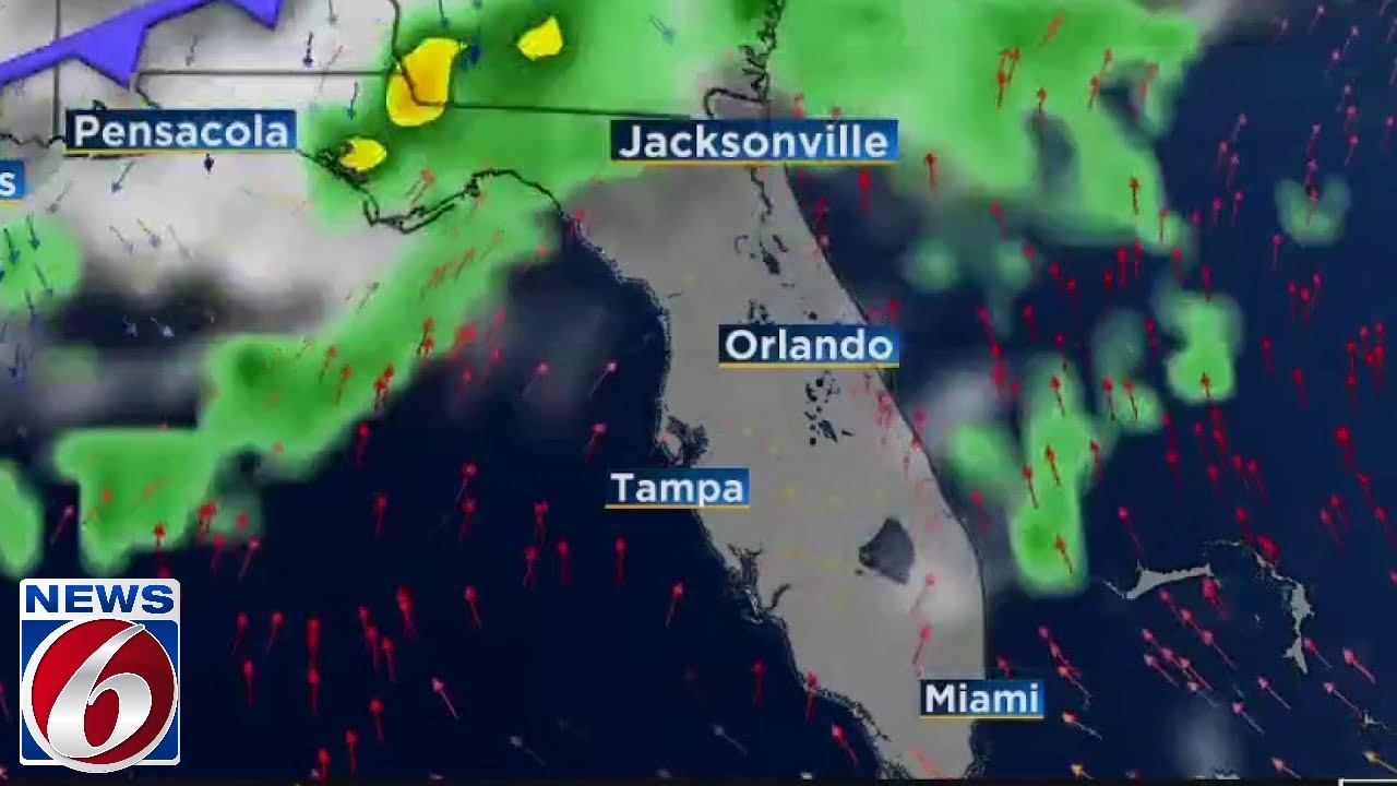 Warm it up, Florida! Temps hit 80s in Central Florida - YouTube