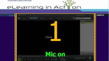 Creating a screencast using Jing.