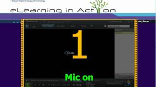 Creating a screencast using Jing.
