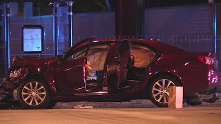 Woman killed, two children critically injured in South Side crash involving stolen car