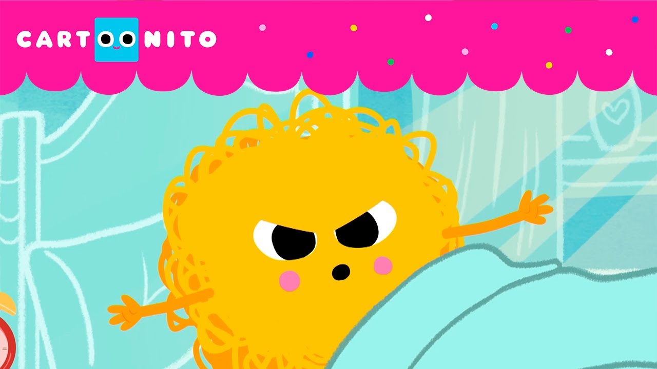 FUZZY YELLOW NO RECUERDA SU SUEÑO | HEY FUZZY YELLOW | CARTOONITO - YouTube