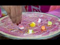 태국 퍼플 크레페 / Purple crepe / Thai street food