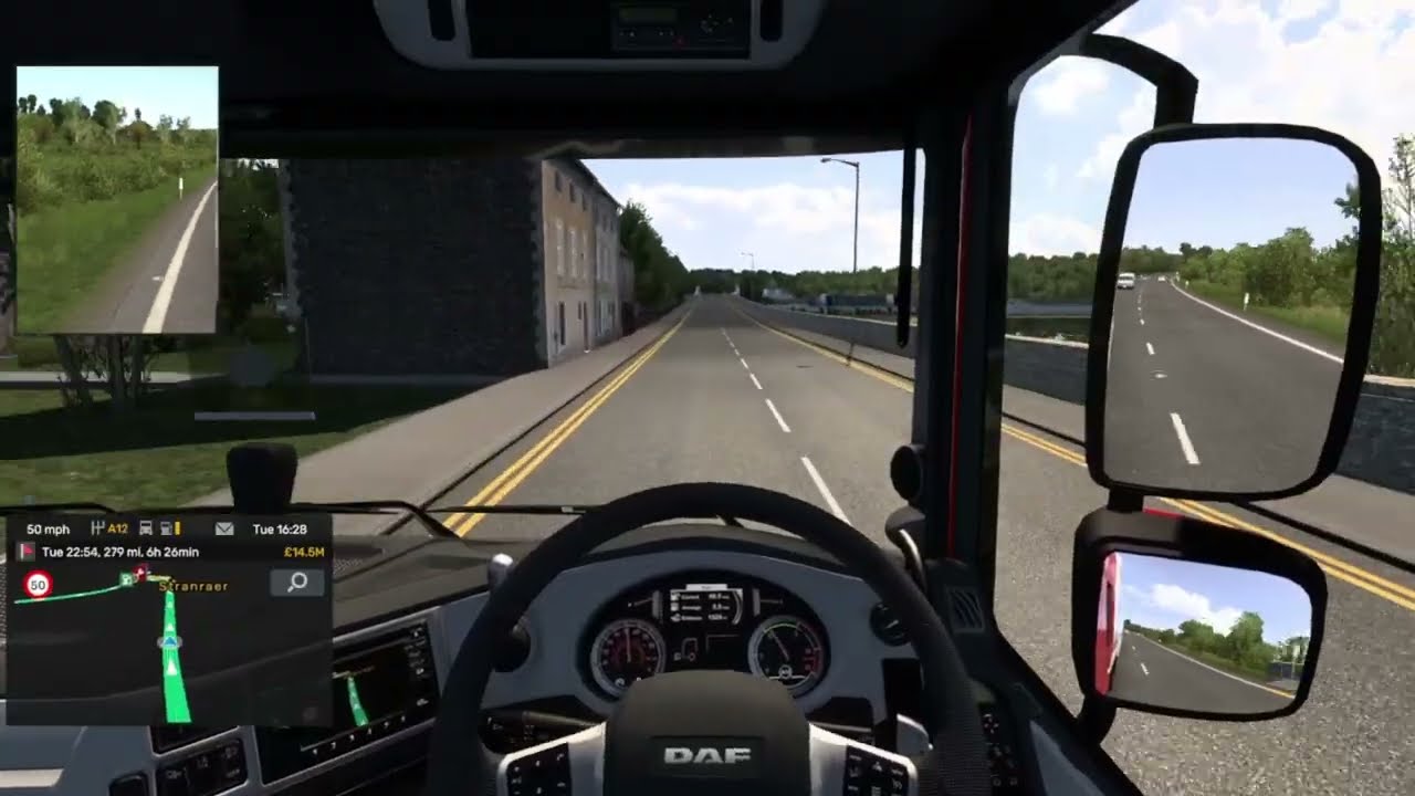 Euro Truck Simulator 2 Pro Mods 2.76 Northern Ireland to Scotland Episode 4