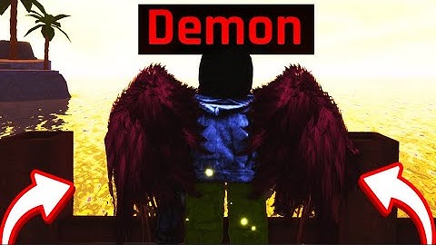 DEMON RACE SHOWCASE (OVERPOWERED) in THE FORGE! Roblox