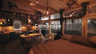 Enjoy rain sound in a cozy room | Rain Sounds & Cozy Ambience ASMR for study, sleep & relax by CalmScape 115 views 3 weeks ago 2 hours