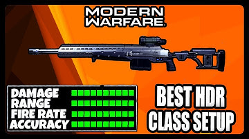 NEW OVERPOWERED HDR CLASS SETUP IN WARZONE! BEST HDR CLASS SETUP!