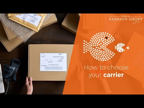 How to choose your carrier on Paris Fashion Shops