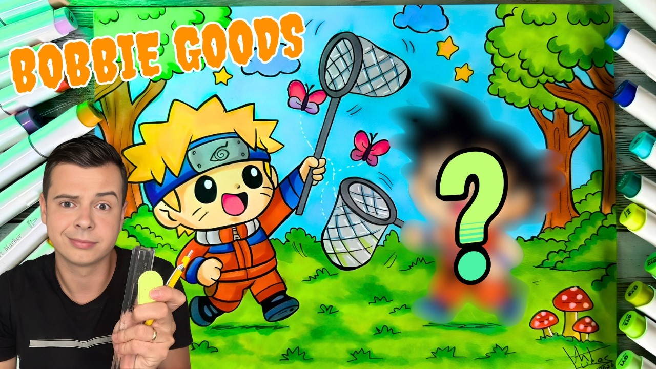 TRANSFORMEI O NARUTO EM BOBBIE GOODS 🥹✨ ADIVINHA QUEM É O OUTRO?