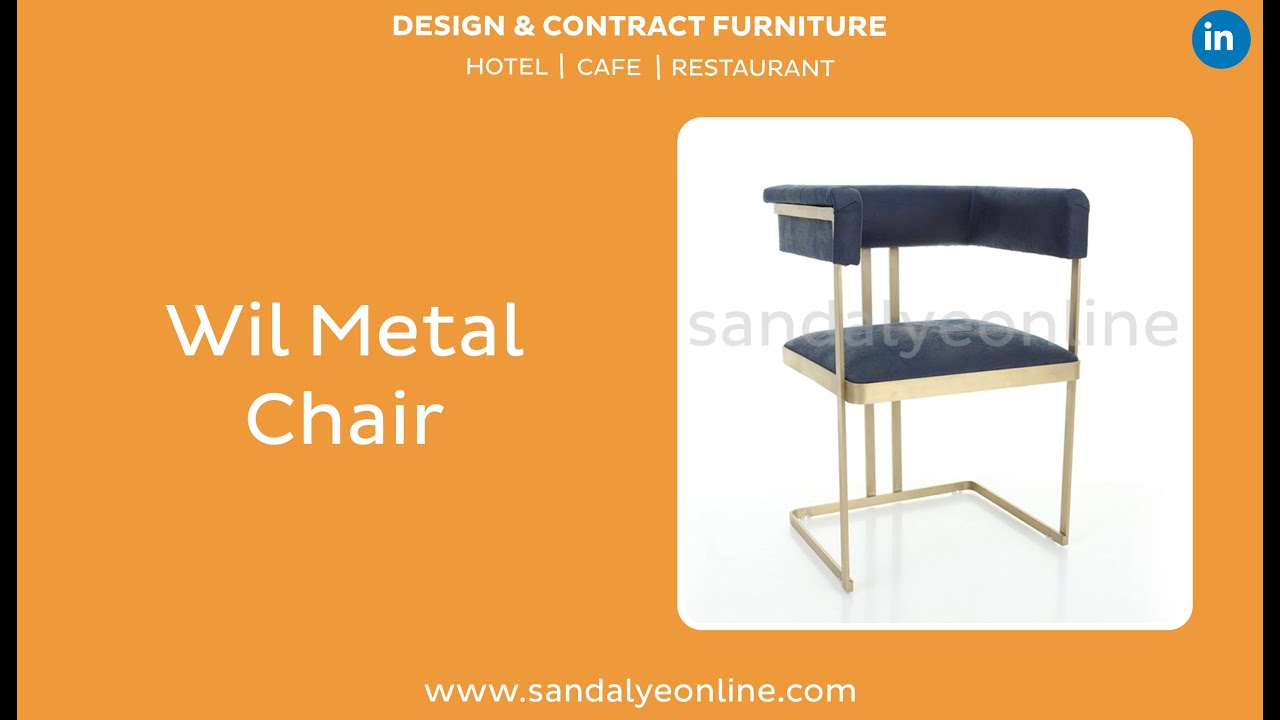 Wil Şık Sandalye | Sandalye Online Design&Contract Furniture
