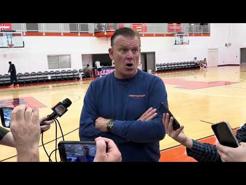 Illinois HC Bball coach Brad Underwood 25-26 season 
