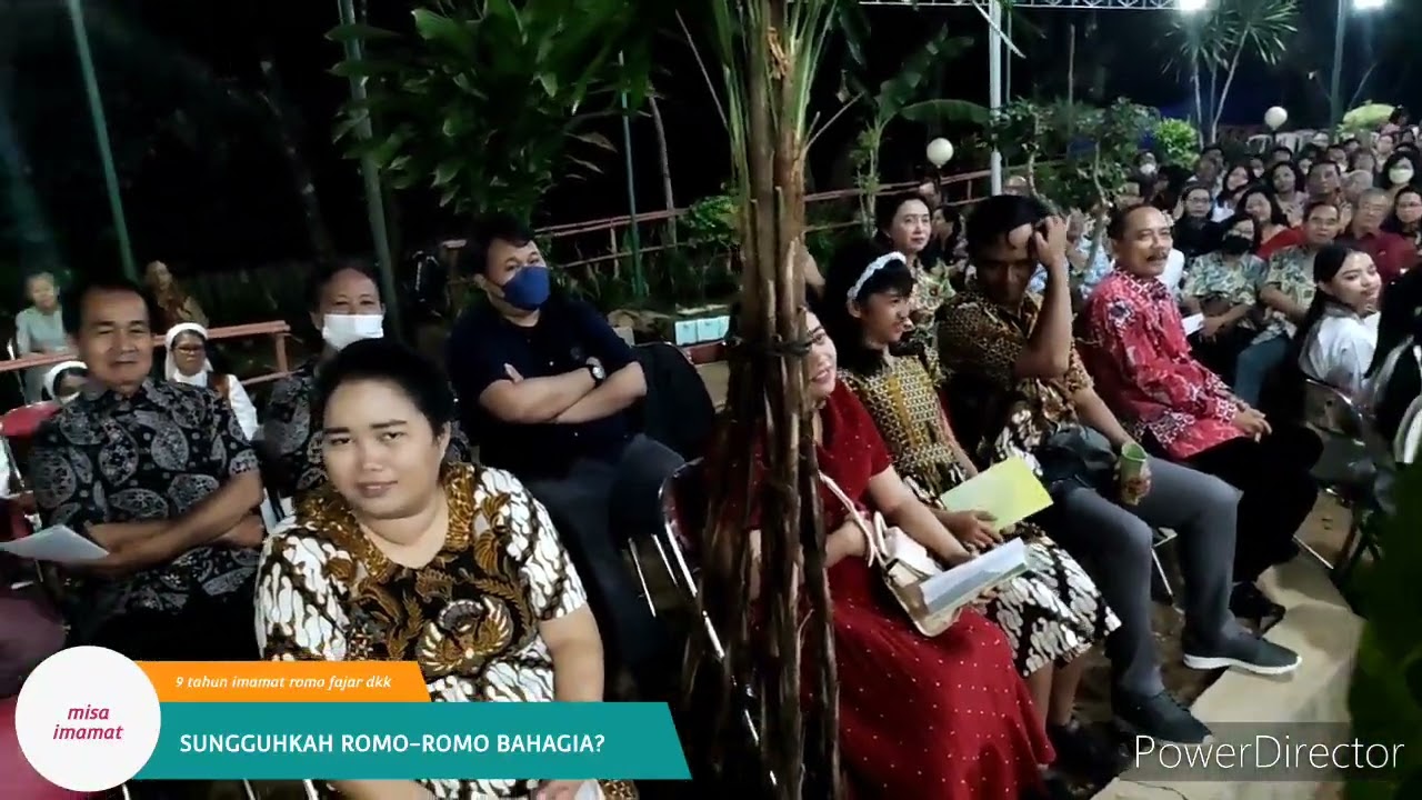 SUNGGUHKAH ROMO ITU BAHAGIA?  misa 9 th romo fajar, bayu, nunung, dan wegig @agussuryanagunadi697