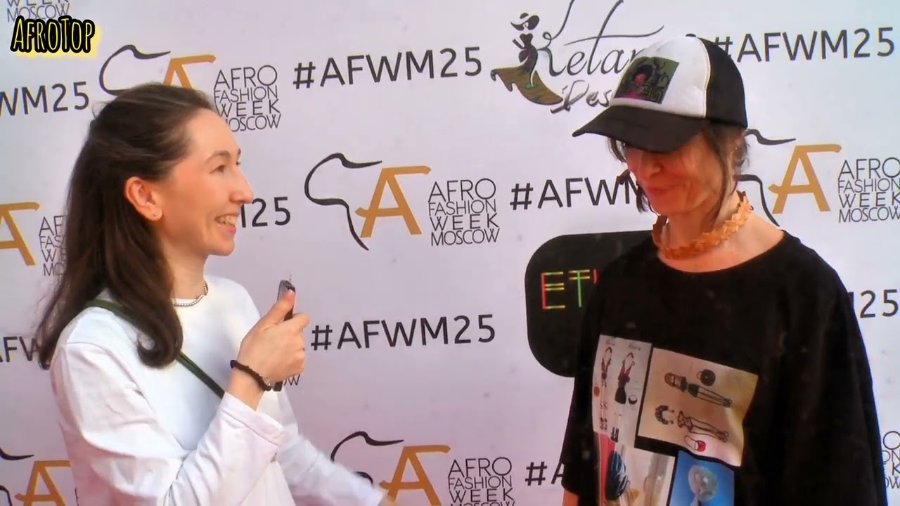 AFRO FASHION WEEK MOSCOW 2025 - бренд ETHNOFUSION