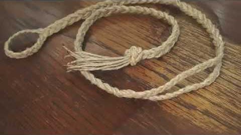 How to make a sling (traditional)