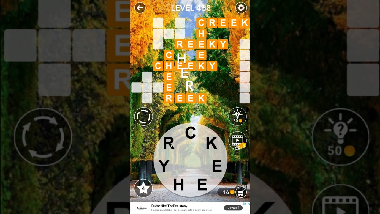 Word Crossword Search level 468