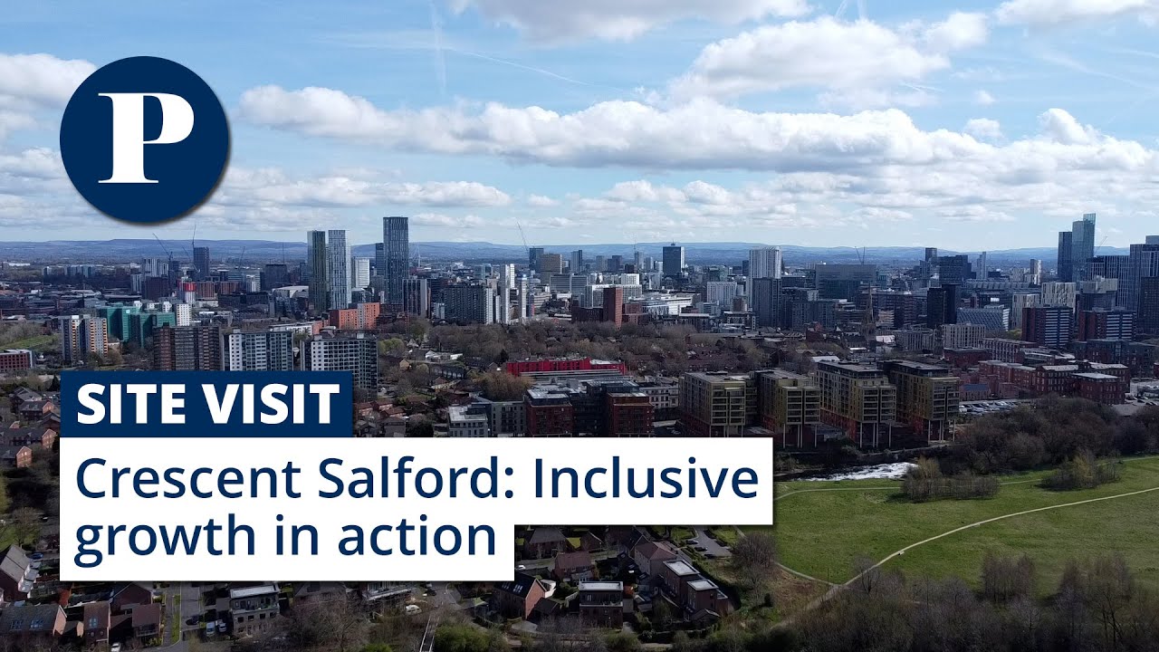 Take a tour of the Crescent Salford masterplan