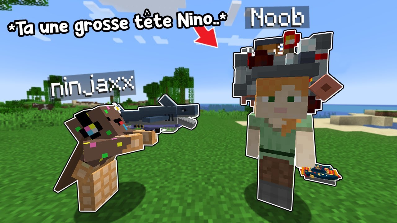 J'ai encore troll un Noob avec ces Items WTF sur Minecraft..
