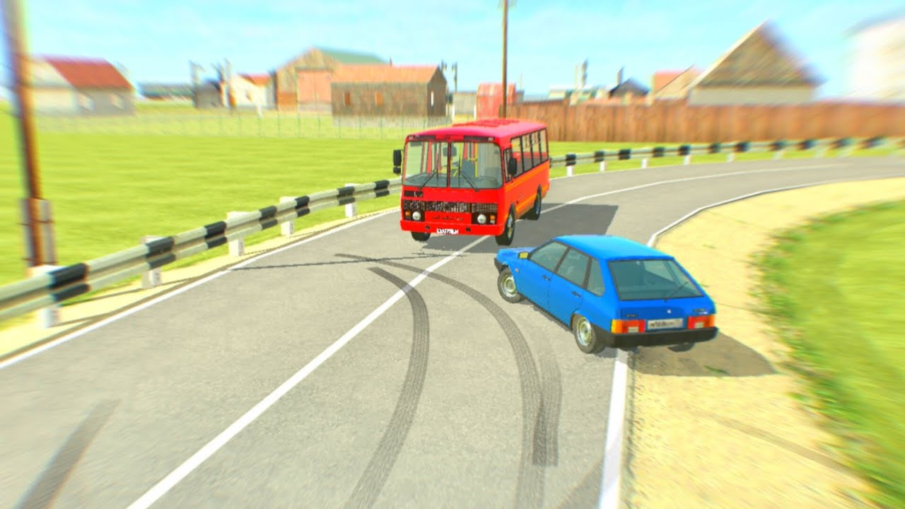 Авария Виктора Цоя... |Ваз краш тест Симулятор 2. 