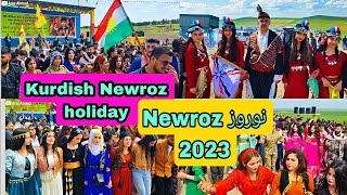 عيد نوروز الكردي / درباسية جولبستان 2023 Newroza / Kurdish Newroz holiday