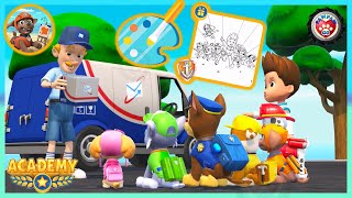 Paw Patrol Academy - Big Update Zuma's Draw Gift & Let's Learning English 汪汪隊立大功學院 - 解鎖路馬的繪畫禮物