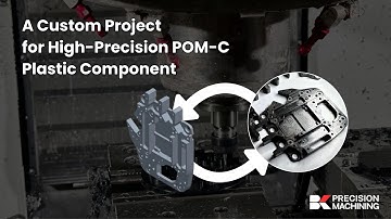 A Custom Project for High-Precision POM-C Plastic Component | B&K Precision Machining