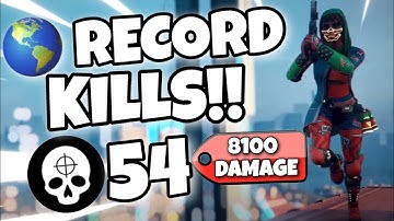 54 KILL (8100 DAMAGE) *SOLO SQUAD* WORLD RECORD! | HYPER SCAPE