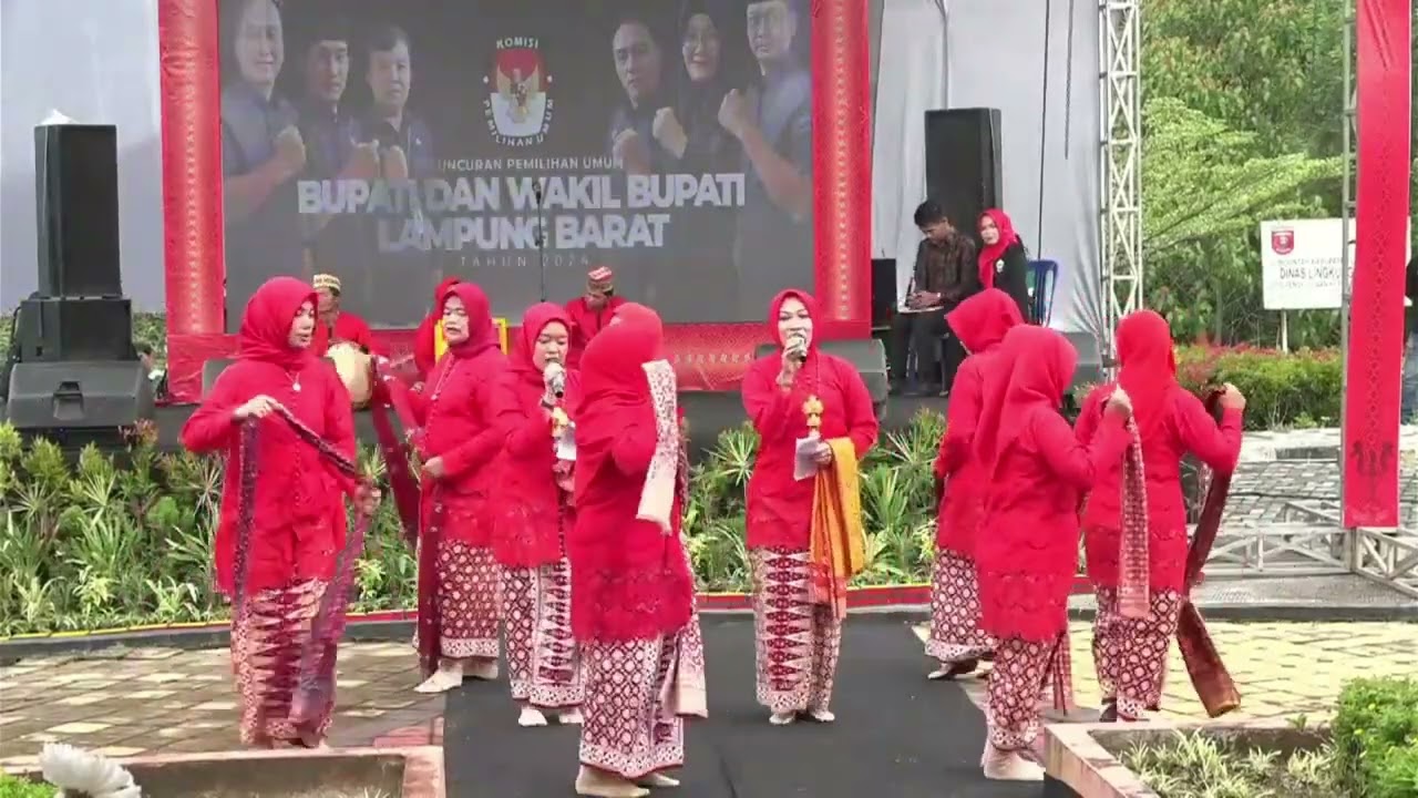 NYAMBAI PILKADA LAMPUNG BARAT TAHUN 2024 GROUP KILU ANDAN  KELURAHAN WAY MENGAKU
