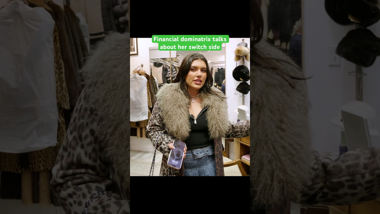 Financial Dominatrix talks about her rare switch side - Clip from 