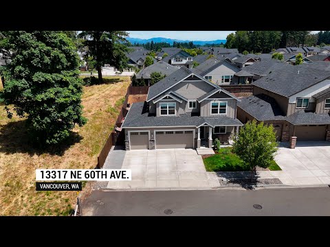 13317 NE 60th Ave, Vancouver, WA home video tour