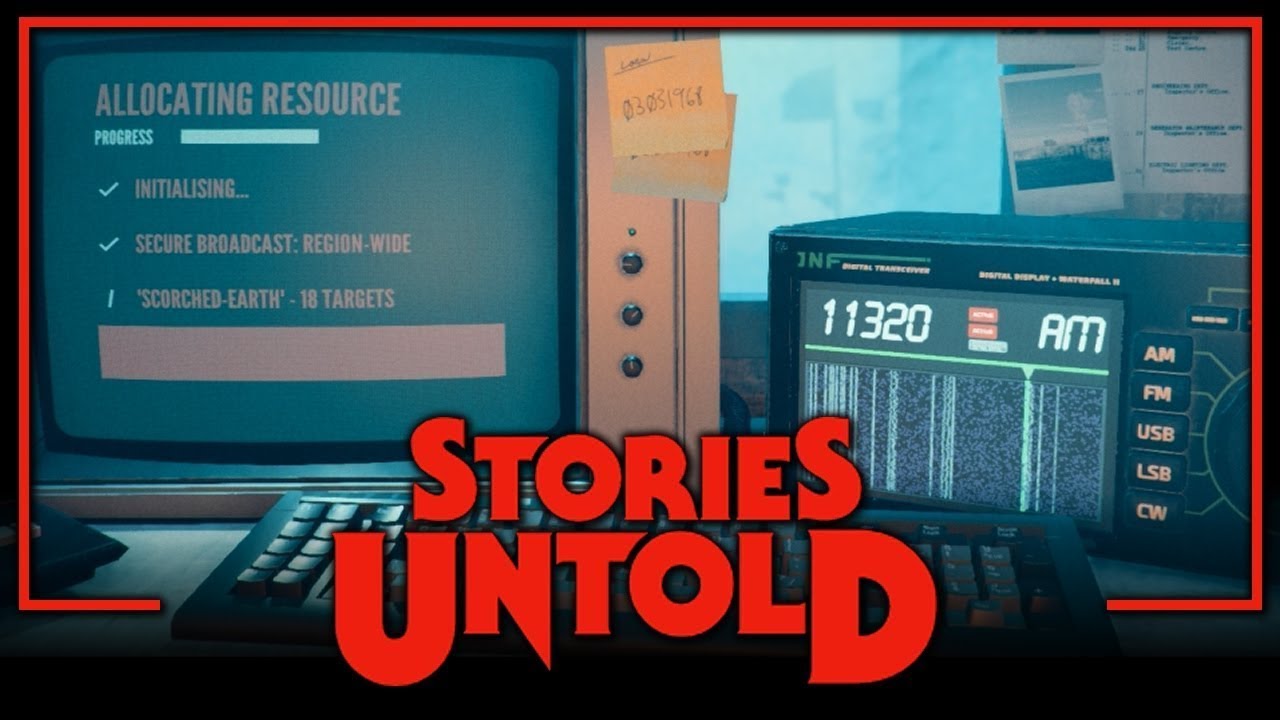 stories untold, horror game, stories untold game, stories untold the stat.....