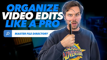 The SECRET to ORGANIZING Your VIDEO PROJECTS as a VIDEO EDITOR