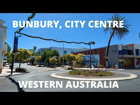 BUNBURY, WESTERN AUSTRALIA: Walking Tour in the City Centre!