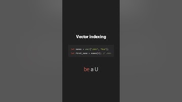 Vectors - Rust Programming #shorts #rustlang