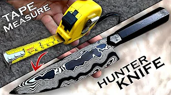 Bunch of Layers Damascus from Tape measures