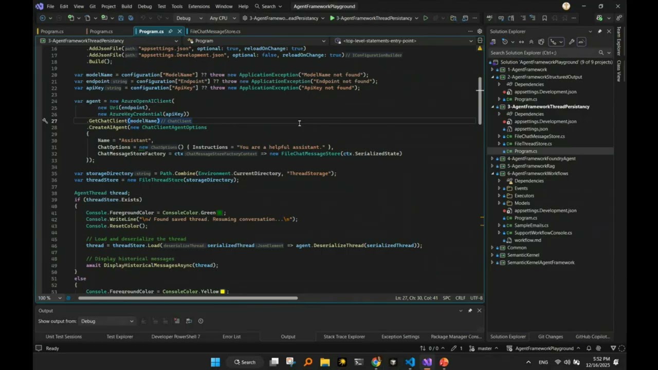 AI Agentic Day 2025 - Microsoft Agent Framework, Spec-Driven Engineering & Scaling