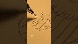 how to draw wings ꒰ঌ ໒꒱ #shorts