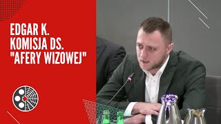 Edgar Kobos: Kierownictwo Zjednoczonej Prawicy próbowało tuszować aferę wizową