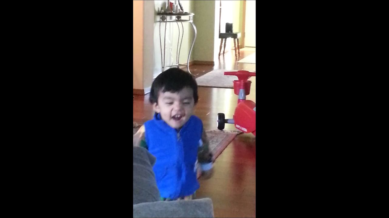 Cute baby tripping YouTube