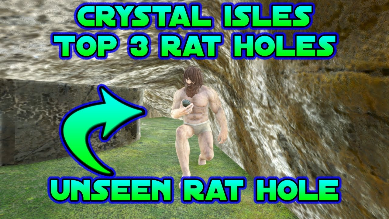 Top 3 More Crystal Isles Rat Holes | Super Hidden