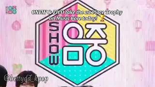 ONEW x ZICO "Tic Tac Toe" 1st Music Show Win On Show! Music Core Today! 🏆 [Full Winner Announcement]
