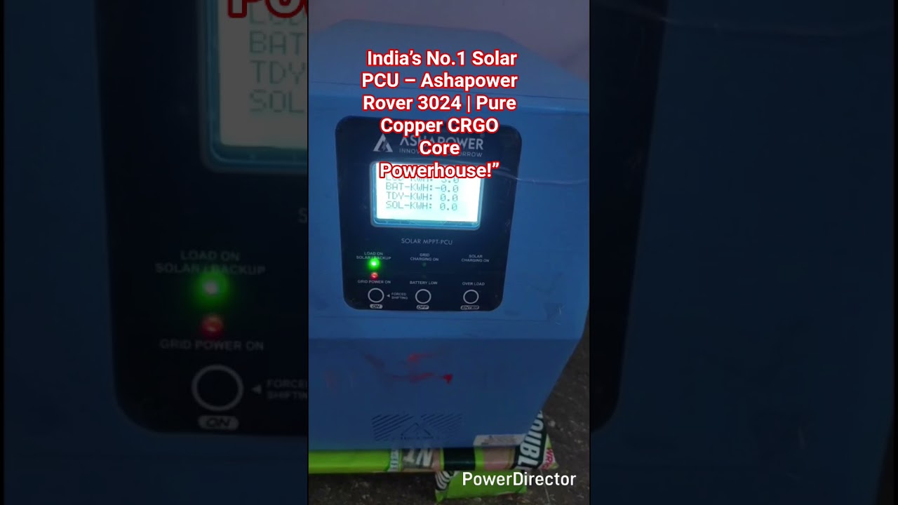 Pure Copper Technology 🚀| Ashapower Rover 3024 || Solar System ka King! 